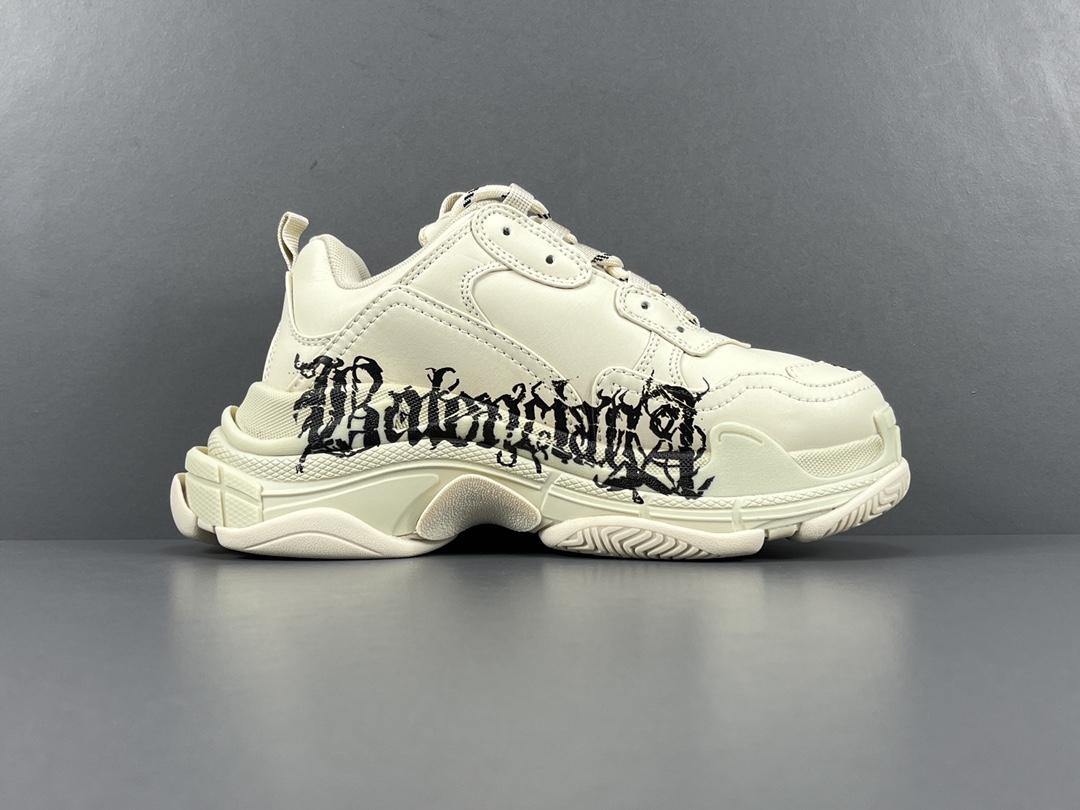 Triple S DIY Metal White Red