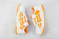 Skel Top Low White Orange