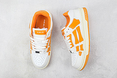 Skel Top Low White Orange