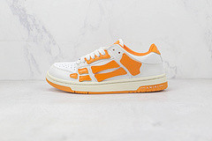 Skel Top Low White Orange