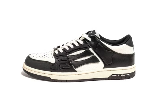 Skel Top Low Black Off White