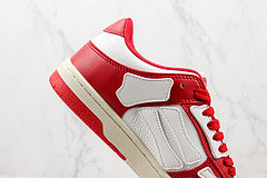 Skel Top Low Red White