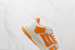 Skel Top Low White Orange