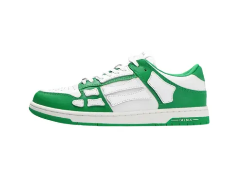 Skel Top Low 'Green White'
