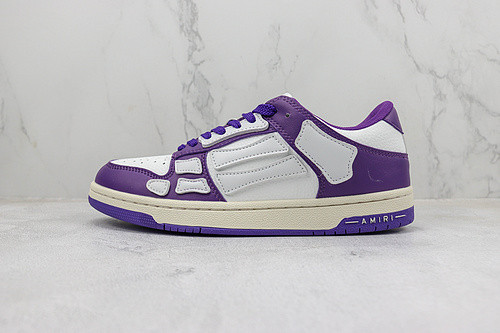 Skel Top Low Purple White