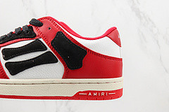 Skel Top Low White Red White