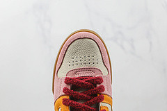 Match Pink Yellow Suede