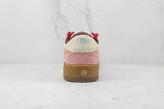 Match Pink Yellow Suede