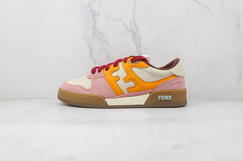 Match Pink Yellow Suede