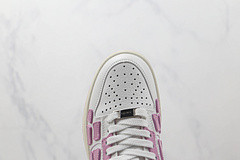 Skel Top Low 'White Pink'