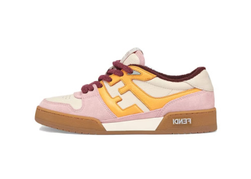 Match Pink Yellow Suede