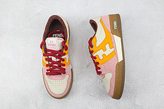 Match Pink Yellow Suede