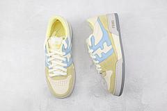 Mixed Leather Low 'Yellow'