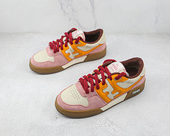Match Pink Yellow Suede
