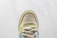 Mixed Leather Low 'Yellow'