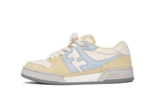 Mixed Leather Low 'Yellow'