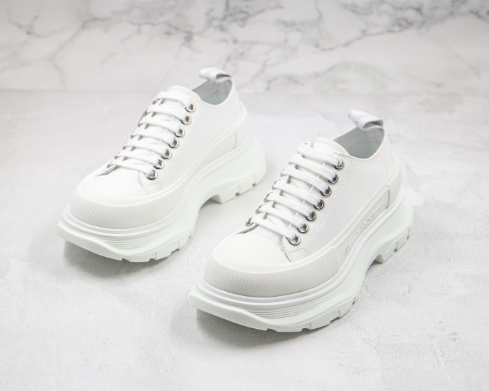 Tread Slick Low Lace Up White White