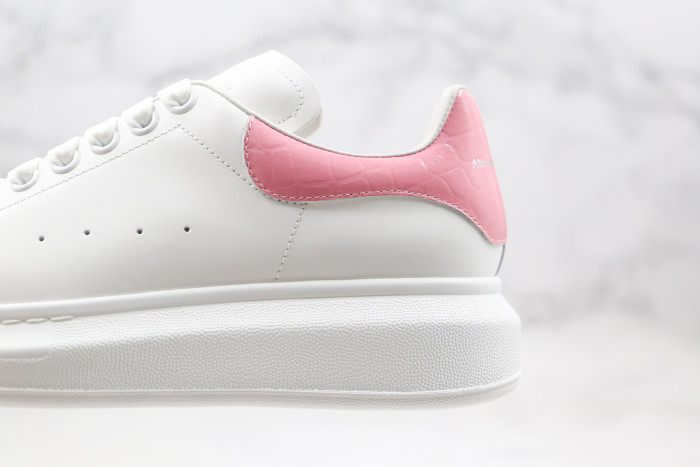 Pink Croc Leather
