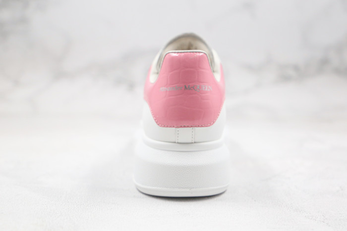 Pink Croc Leather