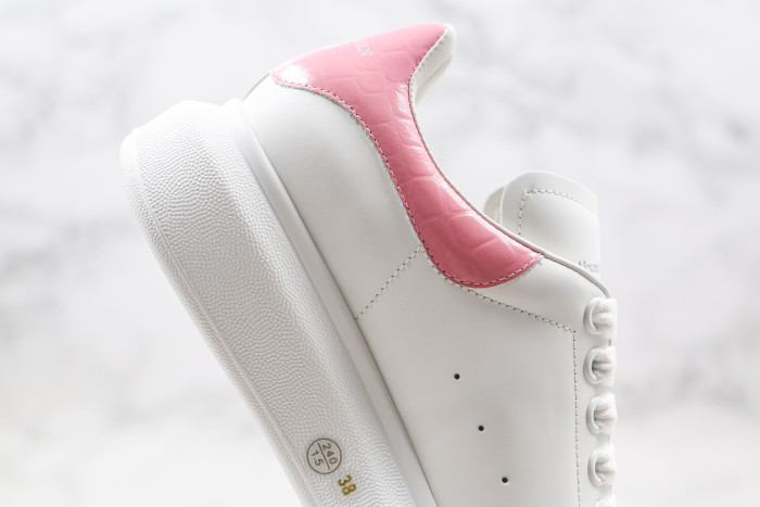 Pink Croc Leather