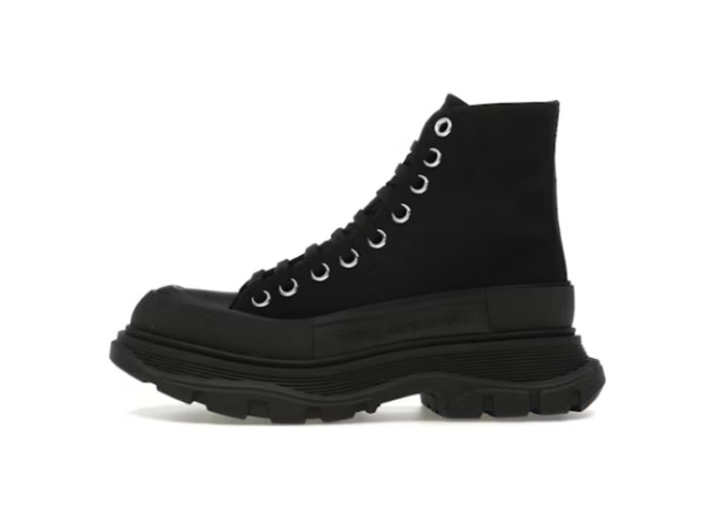 Tread Slick Lace Up Boot Black