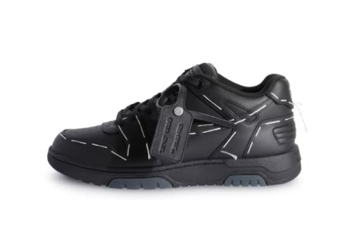 Out Of Office OOO Low Tops Sartorial Stitching Black Black