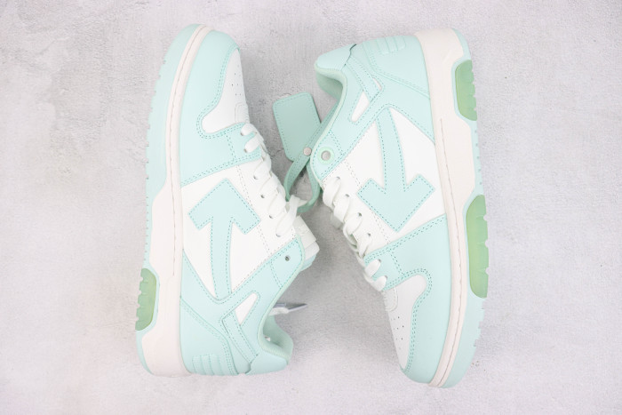 Out Of Office Calf Leather white/mint green