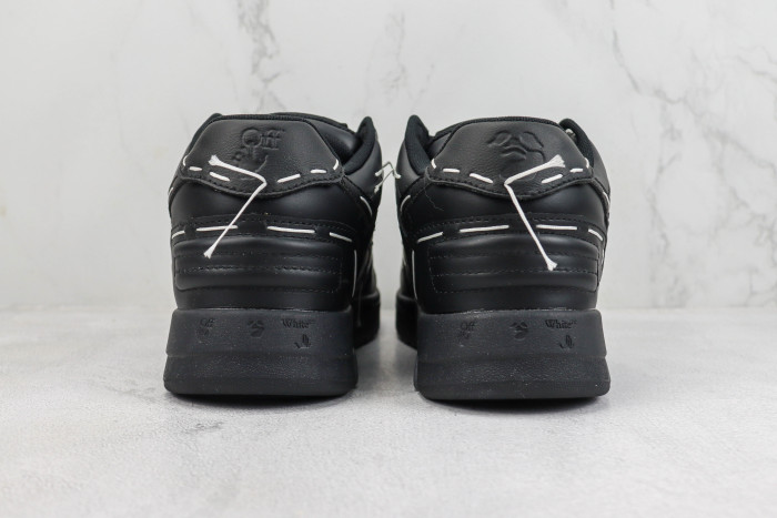 Out Of Office OOO Low Tops Sartorial Stitching Black Black