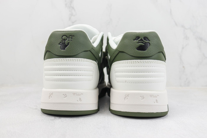 Out Of Office OOO Low Tops White Khaki