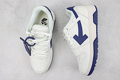 Out Of Office OOO Low Tops White White Navy Blue