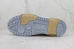 Out Of Office OOO Low Tops White Iridescent Blue