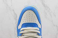 Out Of Office OOO Low Tops White Blue