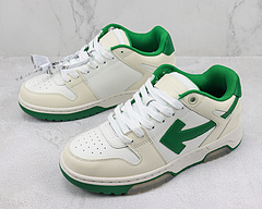 Out Of Office  OOO  Low Tops White Green 2021