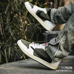 1's Retro Low OG SP Travis Scott Medium Olive