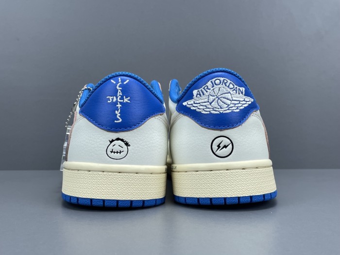 1's Retro Low OG SP Fragment x Travis Scott Sail Military Blue