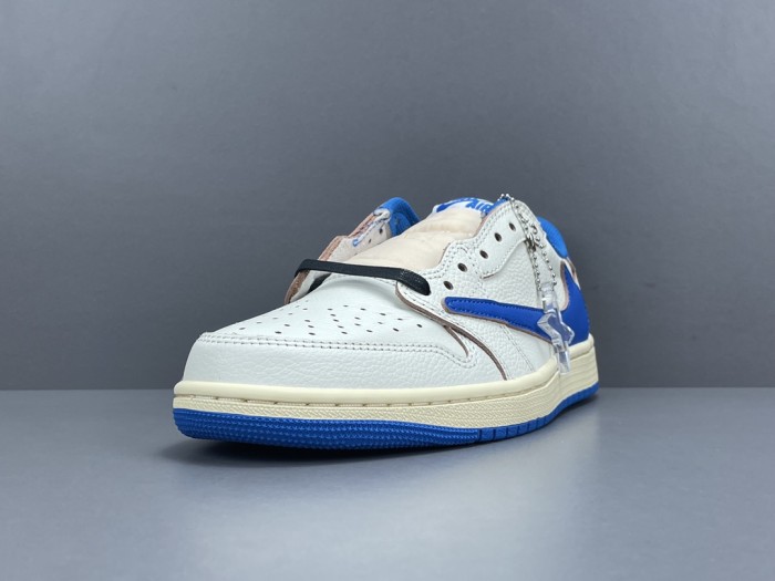 1's Retro Low OG SP Fragment x Travis Scott Sail Military Blue