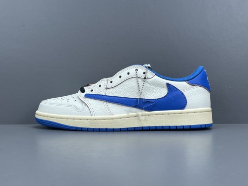 1's Retro Low OG SP Fragment x Travis Scott Sail Military Blue