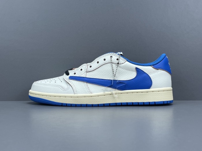 1's Retro Low OG SP Fragment x Travis Scott Sail Military Blue