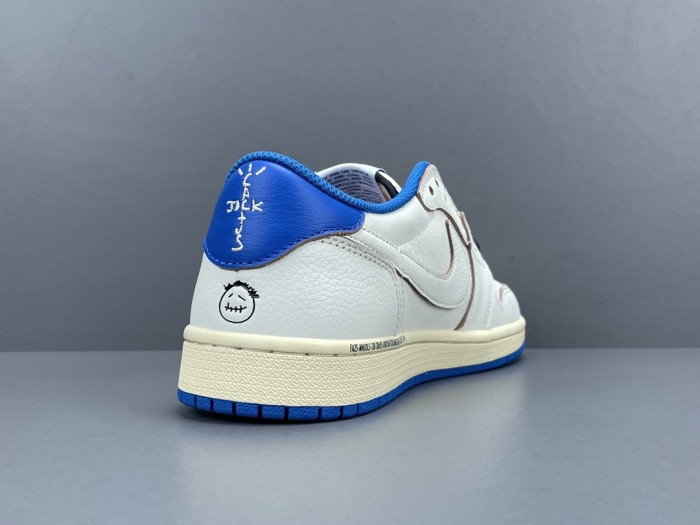 1's Retro Low OG SP Fragment x Travis Scott Sail Military Blue