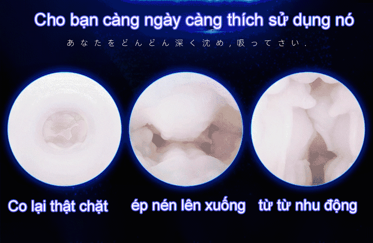 Âm Đạo Giả Bú Mút Điệp Viên 007 Masturbation Cup
