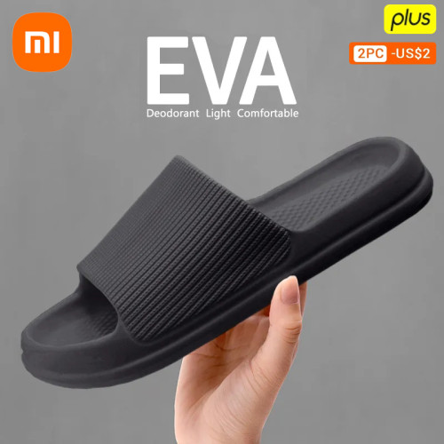 Xiaomi-Sandalias antideslizantes para hombre y mujer, chanclas cómodas de  suela gruesa EVA, resistentes al desgaste,