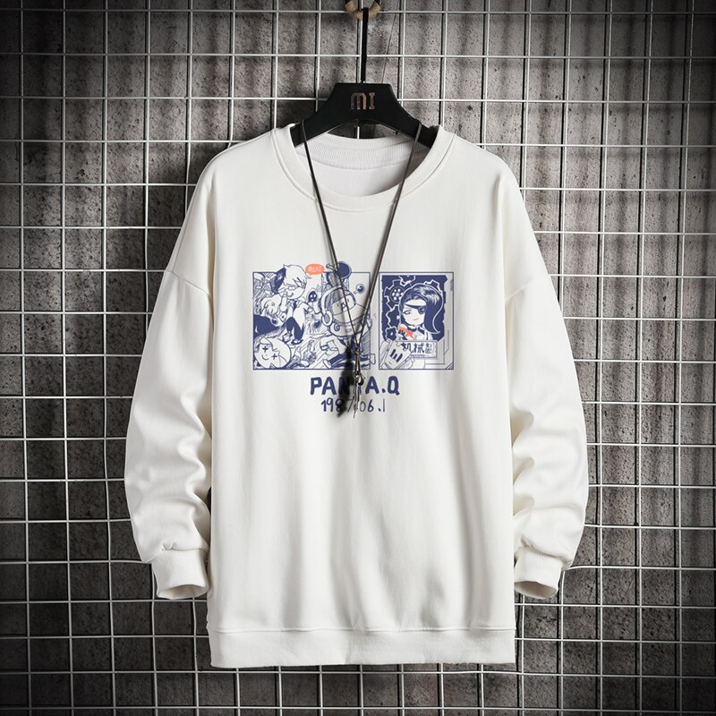 graphic crew neck sweatshirts mens