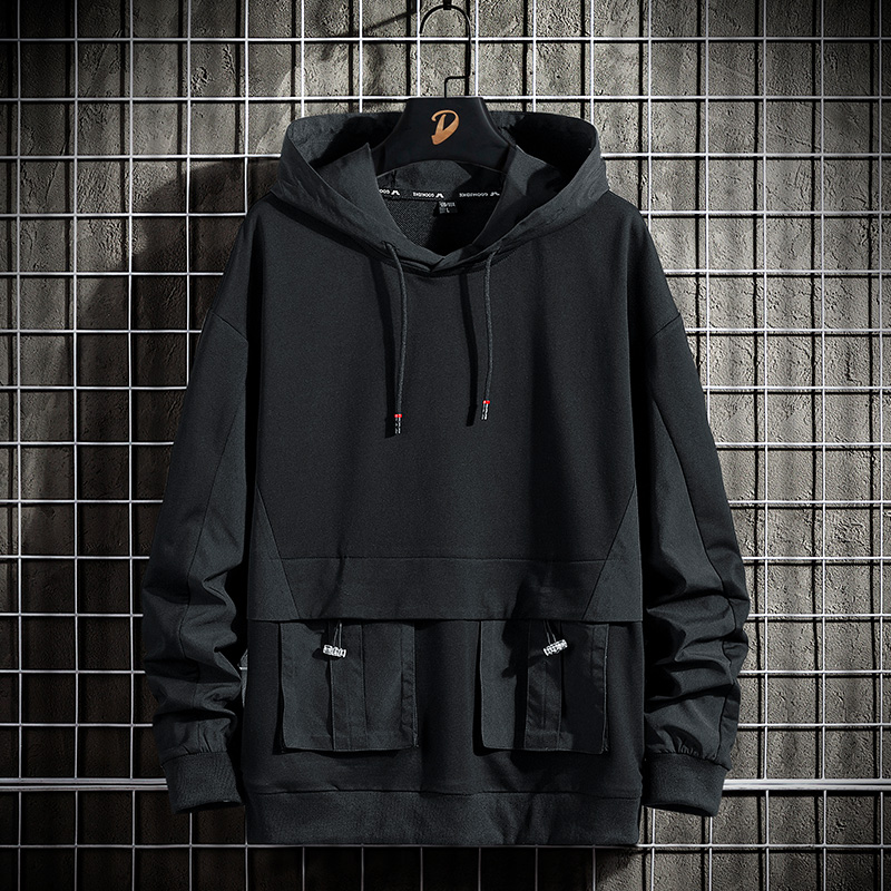 multi pocket hoodie