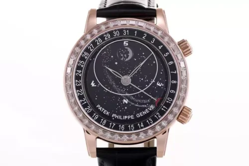 PATEK PHILIPPE Seamaster Diamond Grand Complications Rose Gold Gem Celestial 44 MM Watch