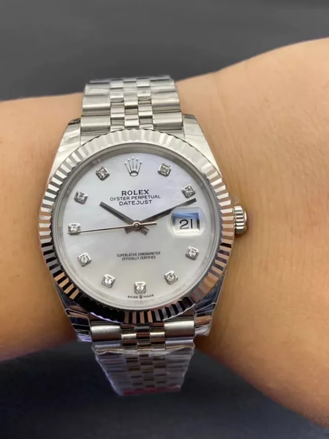 ROLEX Seamaster Silver Jubilee Diamond Dial 41 MM