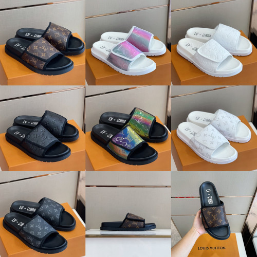 LOUIS VUITTON Men_Slippers/Sandals size eur 38-44