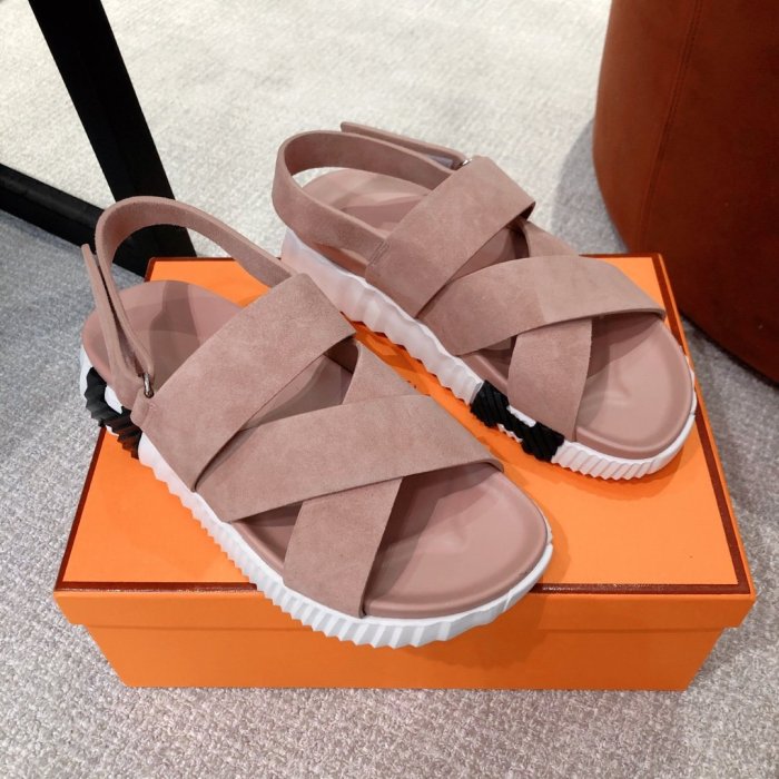 Hermes Unisex_Slippers/Sandals eur 35-45