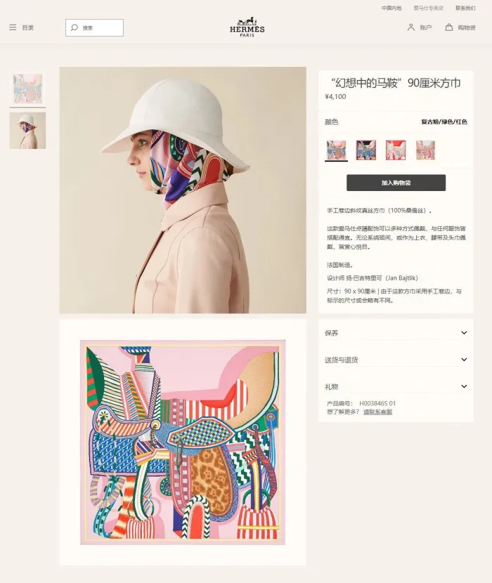 Hermes Scarves