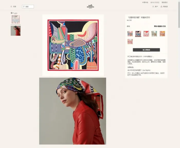 Hermes Scarves