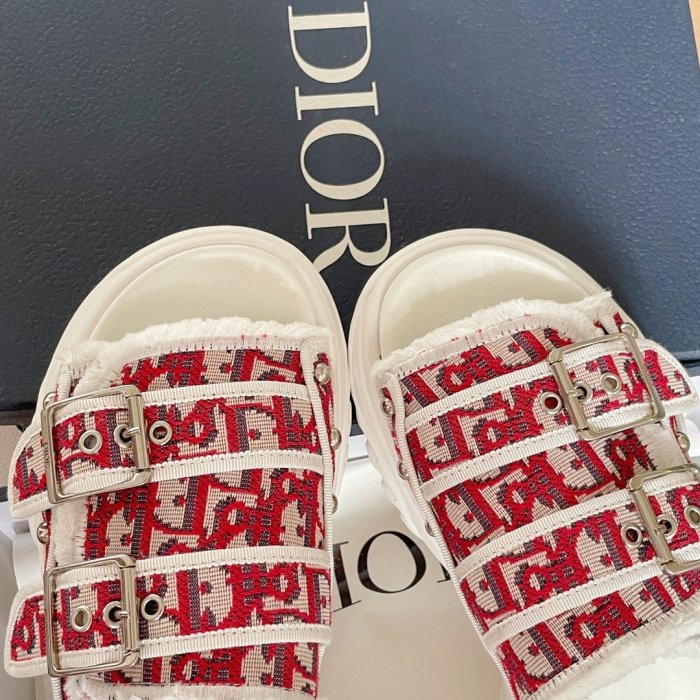 Dior Unisex_Slippers/Sandals eur 35-45